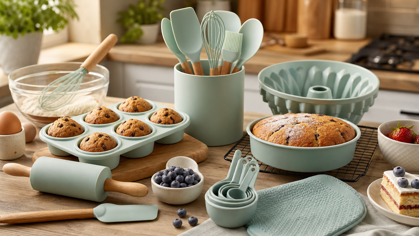 Kensora Home Benefits of Using Silicone Baking Tools for UK Home Bakers guide image for United Kingdom shoppers