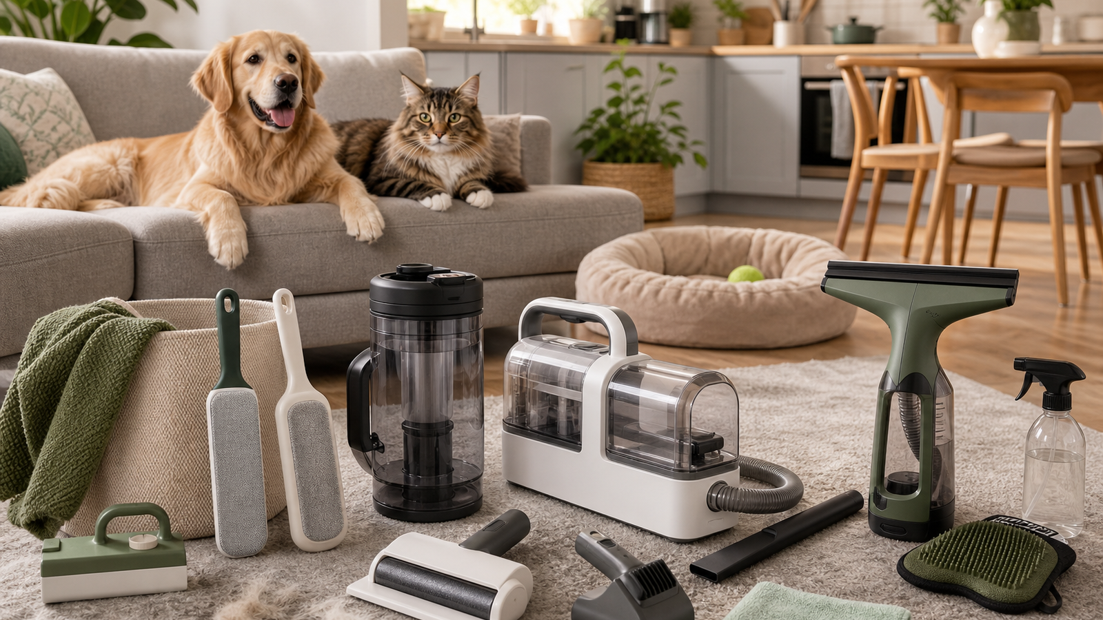 Kensora Home Best Cleaning Tools for UK Pet Owners: Tackling Fur and Odours Effectively guide image for United Kingdom shoppers