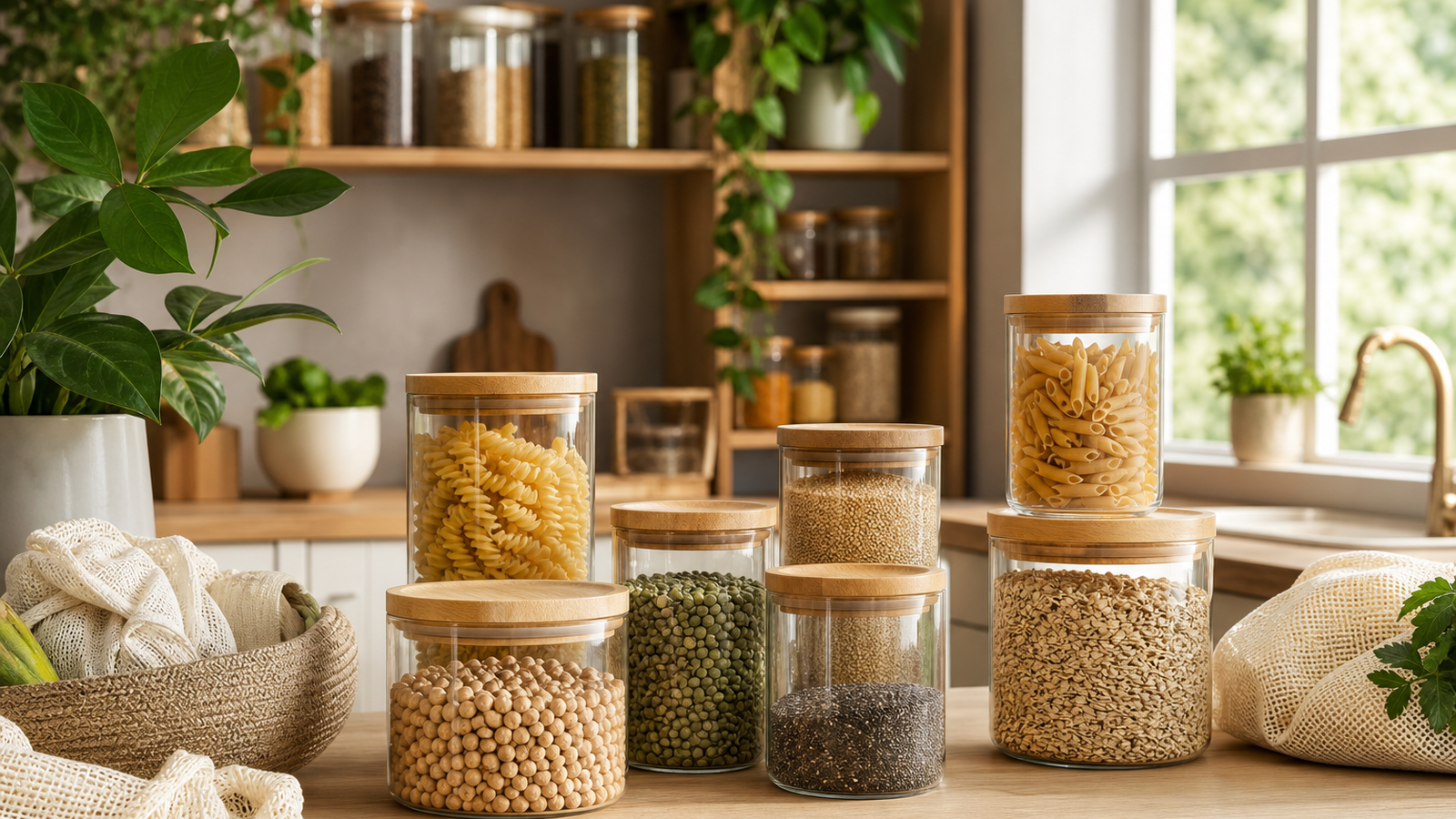 Kensora Home Eco-Friendly Storage Options: Sustainable Containers for Your Pantry in the UK guide image for United Kingdom shoppers