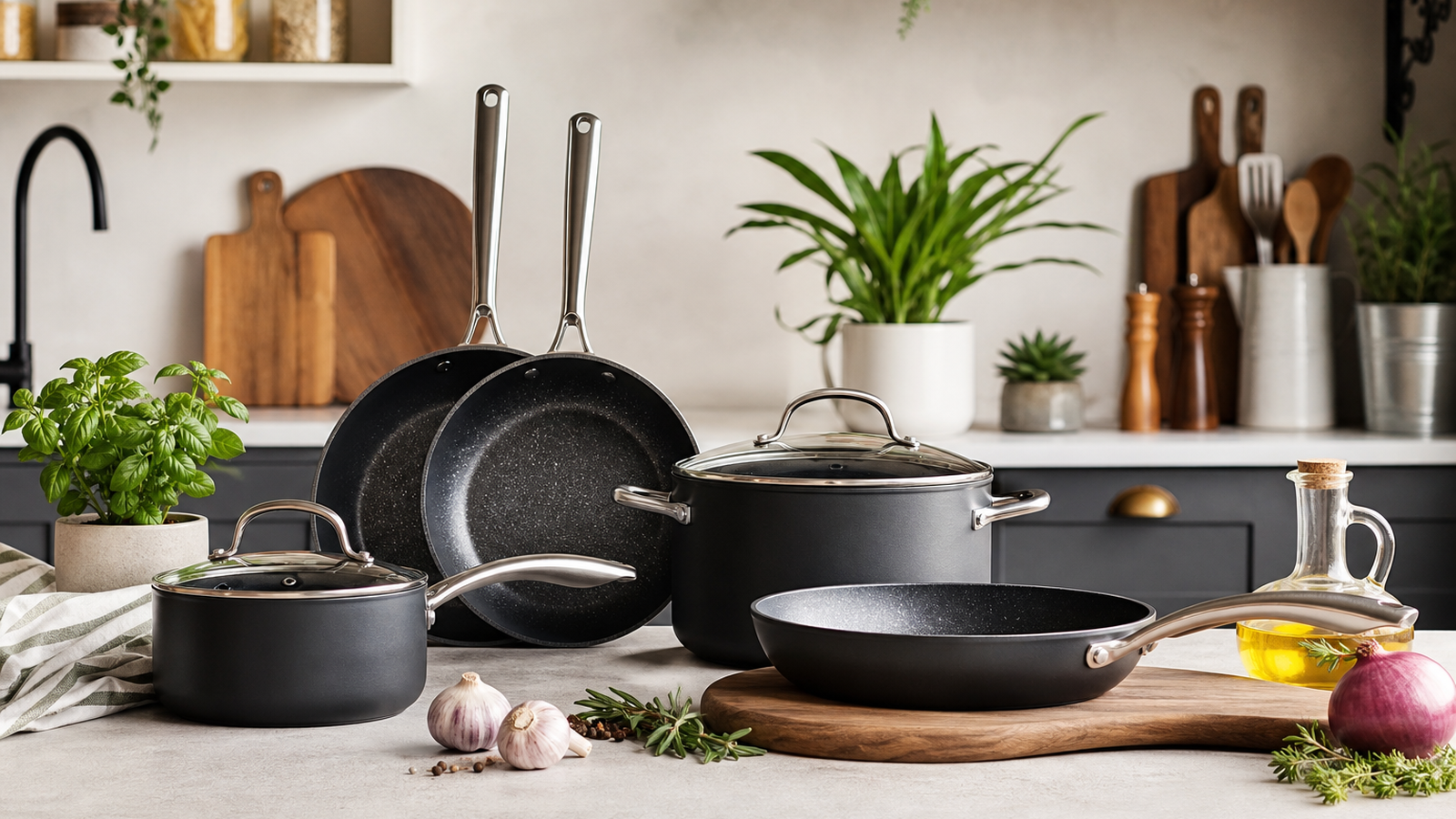 Kensora Home Frequently Asked Questions About Non-Stick Cookware in the UK guide image for United Kingdom shoppers