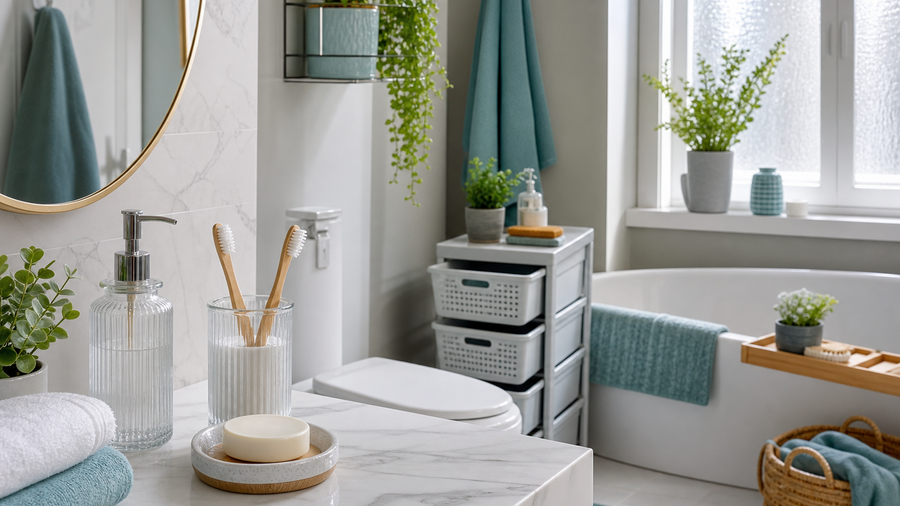 How to Create a Hygienic Bathing Environment with Easy-to-Clean UK Bath Decor