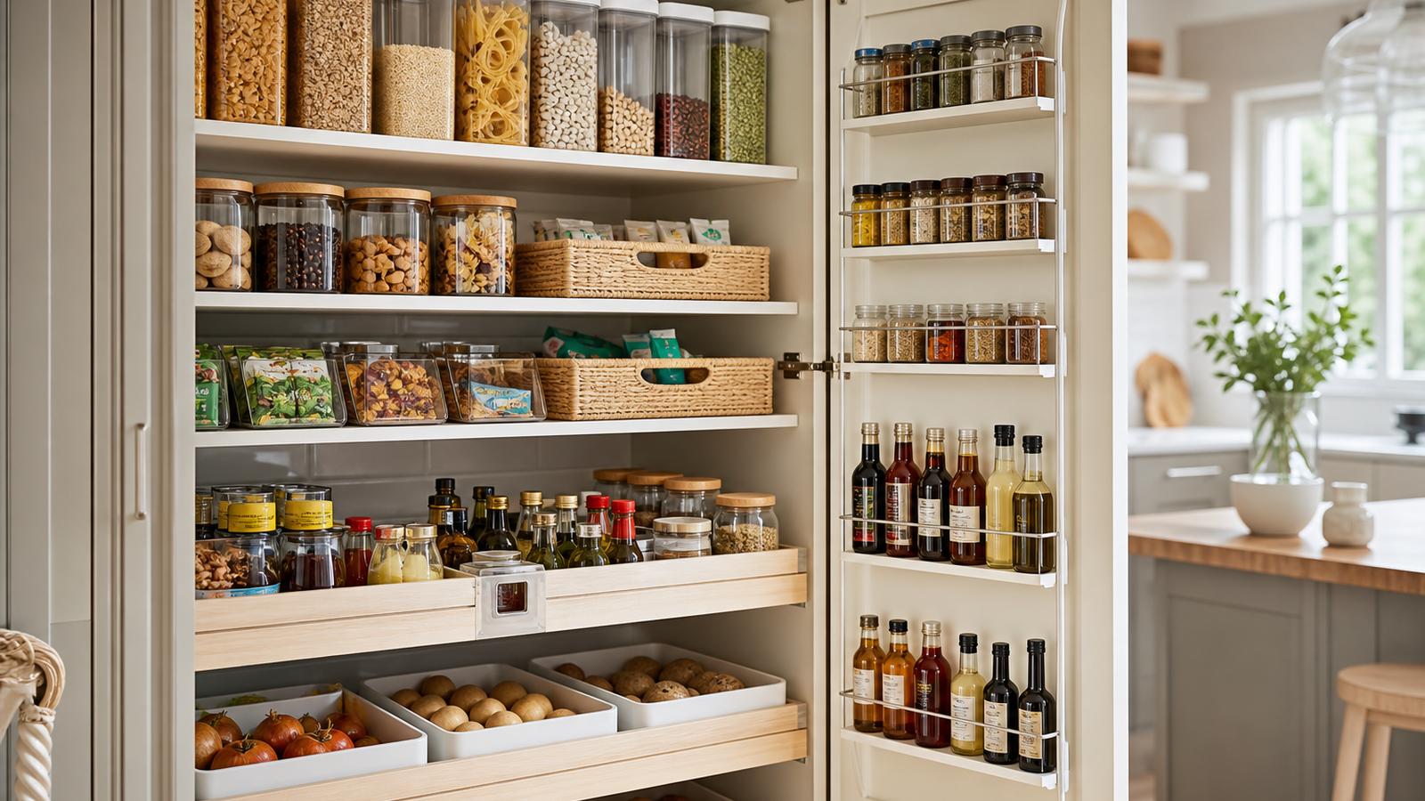 Kensora Home How to Organize Your Pantry for Maximum Efficiency in UK Kitchens guide image for United Kingdom shoppers