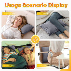 1 MIDDLE ONE lightweight portable pillow for trips