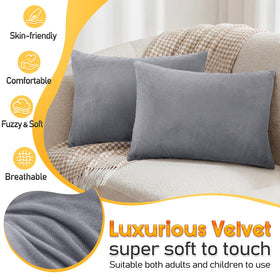 1 MIDDLE ONE soft velvet cover feels gentle on skin