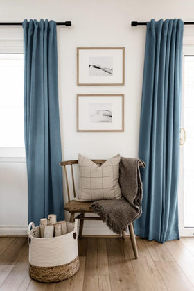 100 Percent Blackout Shield machine washable curtains simplify care
