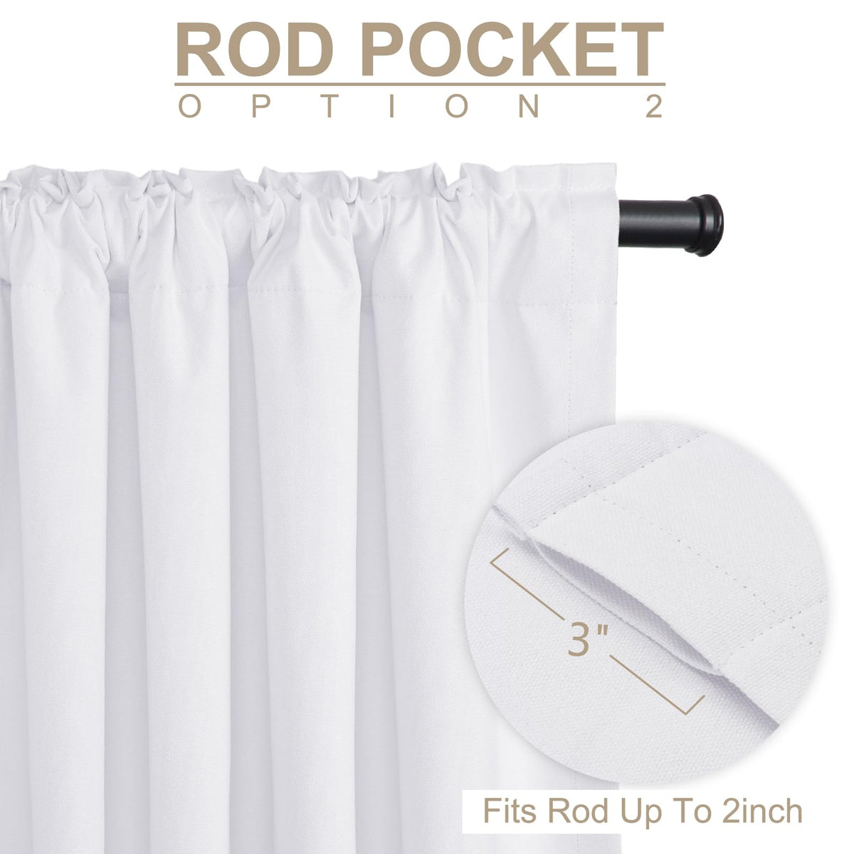 100% Blackout Shield linen-look fabric adds vintage style to living rooms.