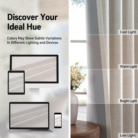 100% Blackout Shield machine-washable fabric for simple, low-maintenance care.