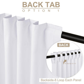 100% Blackout Shield thermal curtains offer improved insulation for year-round comfort.