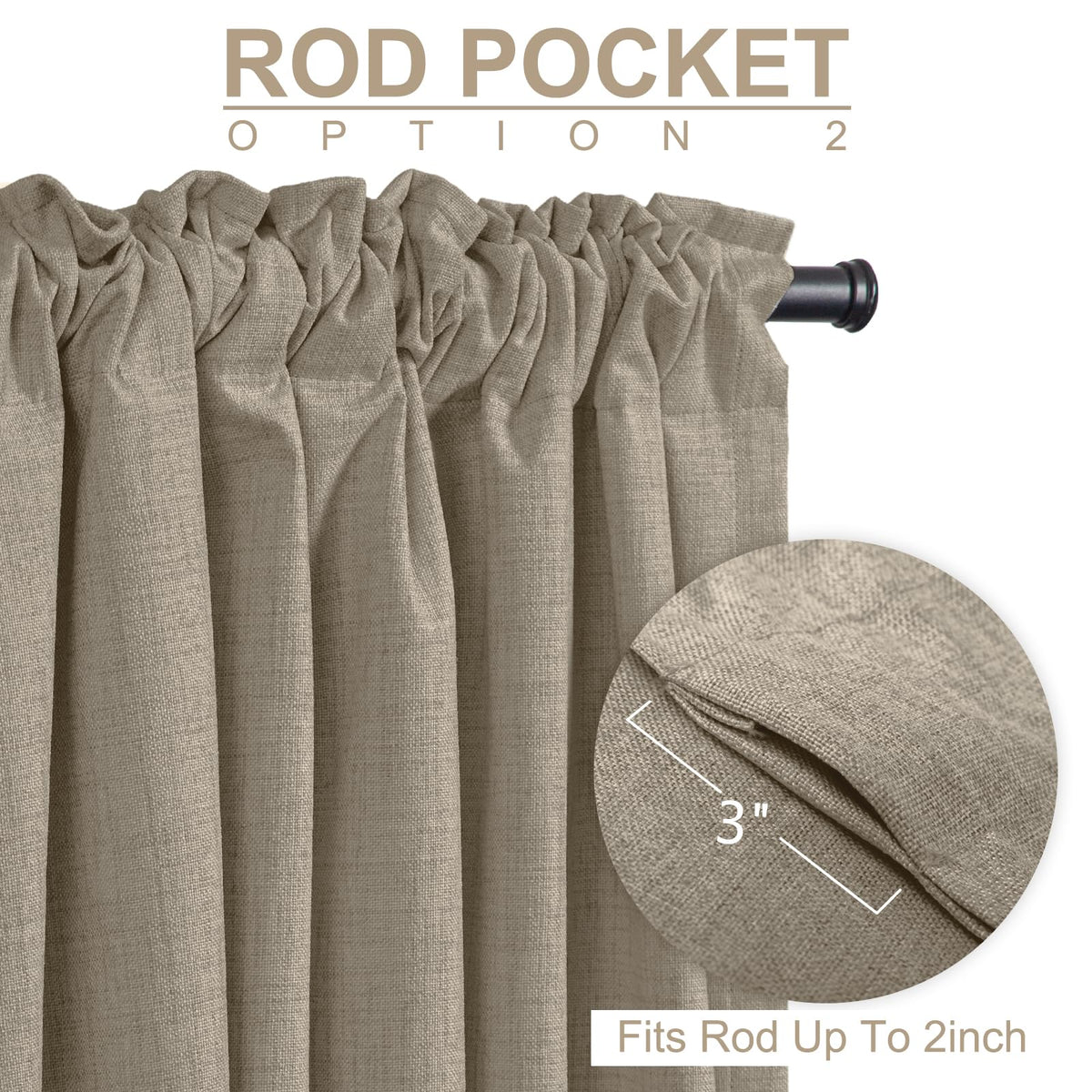 100% Blackout Shield belt hook detail suggests simple adaptation with hooks.