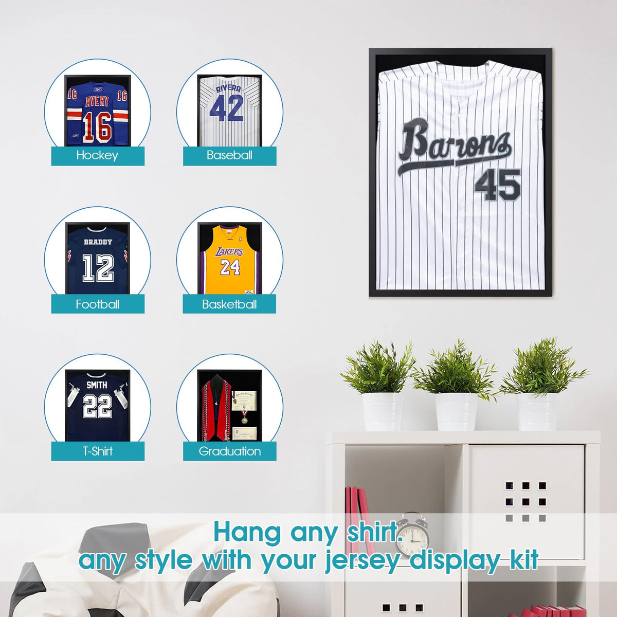 1DOT2 supports vertical or horizontal hanging for versatile display options