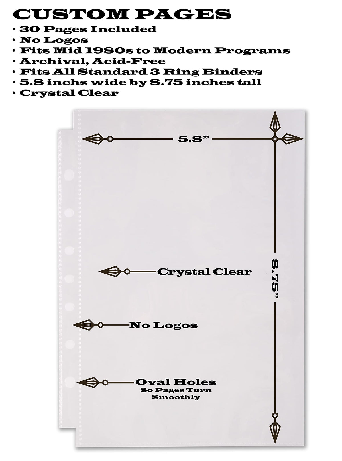 2Fold yellow-black embossed binder cover highlights style and archival-ready storage