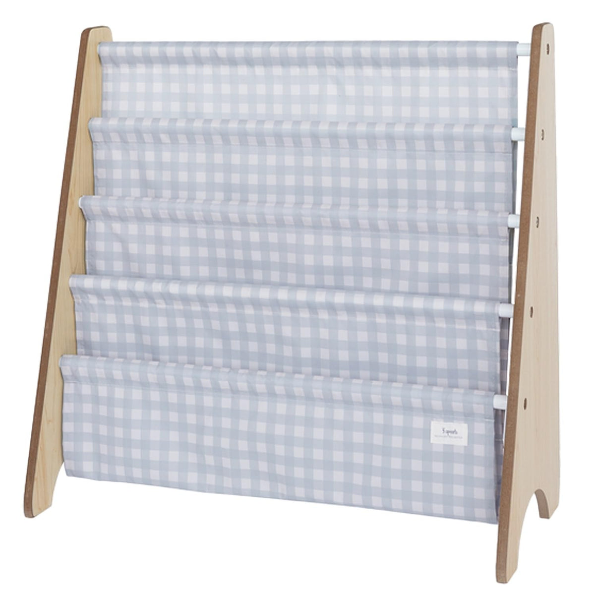 3 Sprouts 35 book capacity with face forward layout for easy selection.