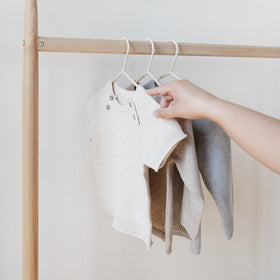 3 Sprouts sustainable wheat straw materials reduce waste while protecting clothes