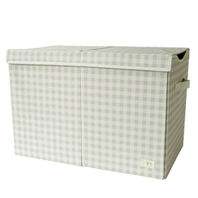 3 Sprouts toy chest with lid open for easy access to toys