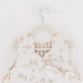 3 Sprouts Velvet Hangers help keep nursery closets neatly organized.