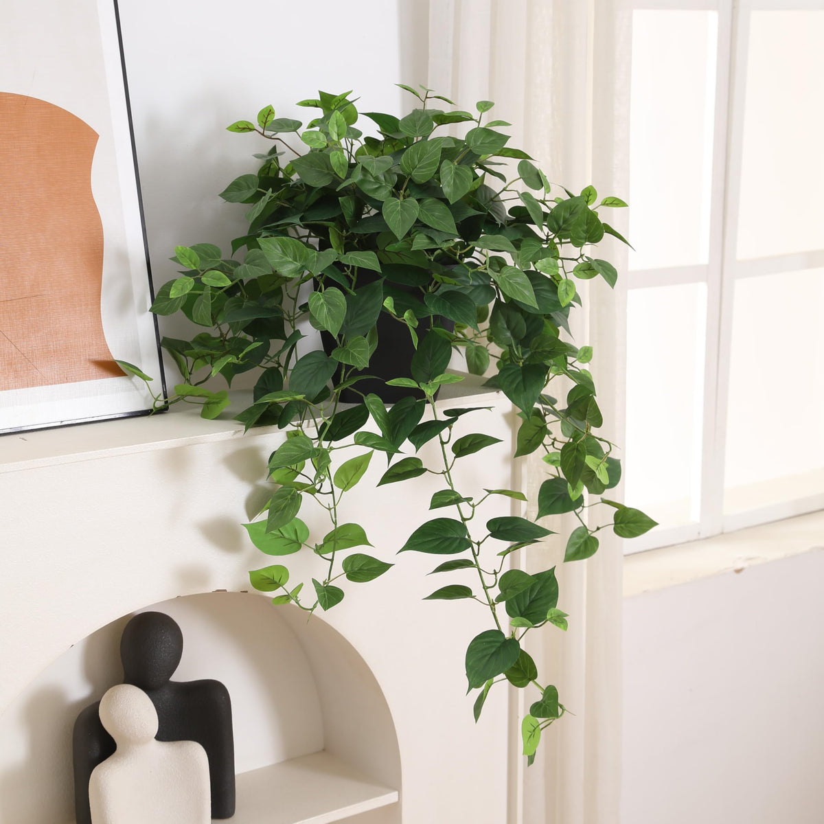 365 Blooming Decor Pothos Ivy in natural light enhances setting