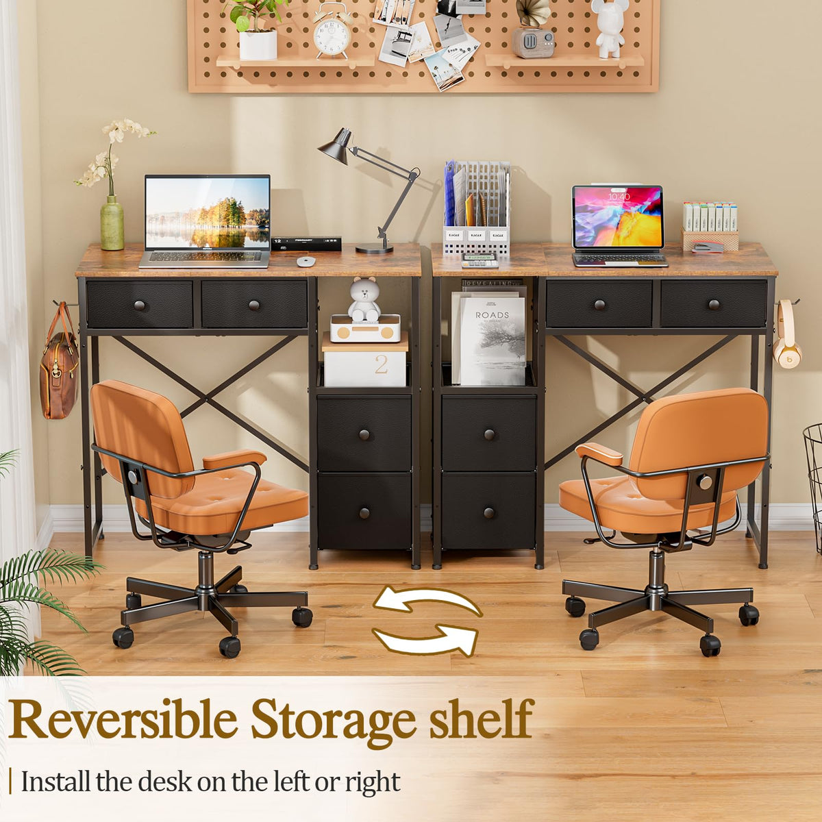 3IngSeagulls sturdy wood and metal X-frame provides stable support