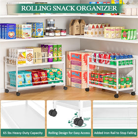 3IngSeagulls can organizer helps keep vegetables and snacks accessible.