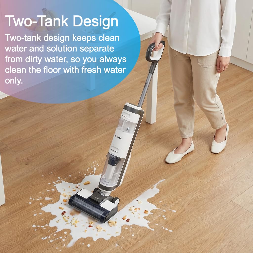 The 440934 dual-water-tank setup clearly demonstrates clean and dirty water separation.
