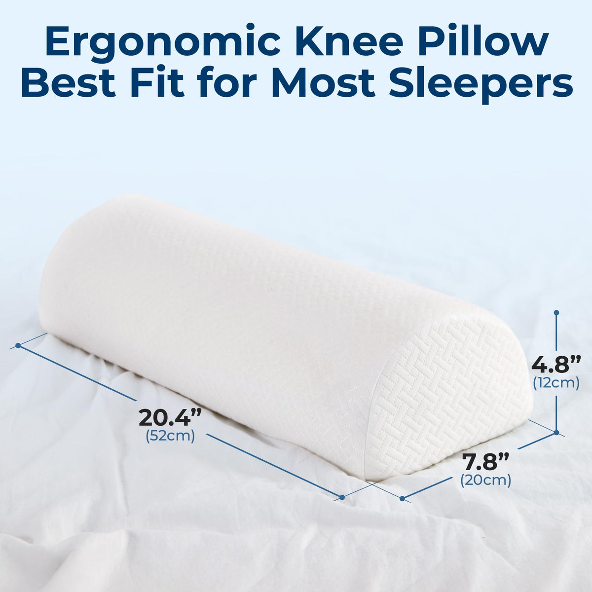 Half moon bolster by 5 STARS UNITED for leg alignment