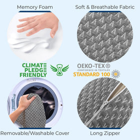5 STARS UNITED removable washable cover for easy care
