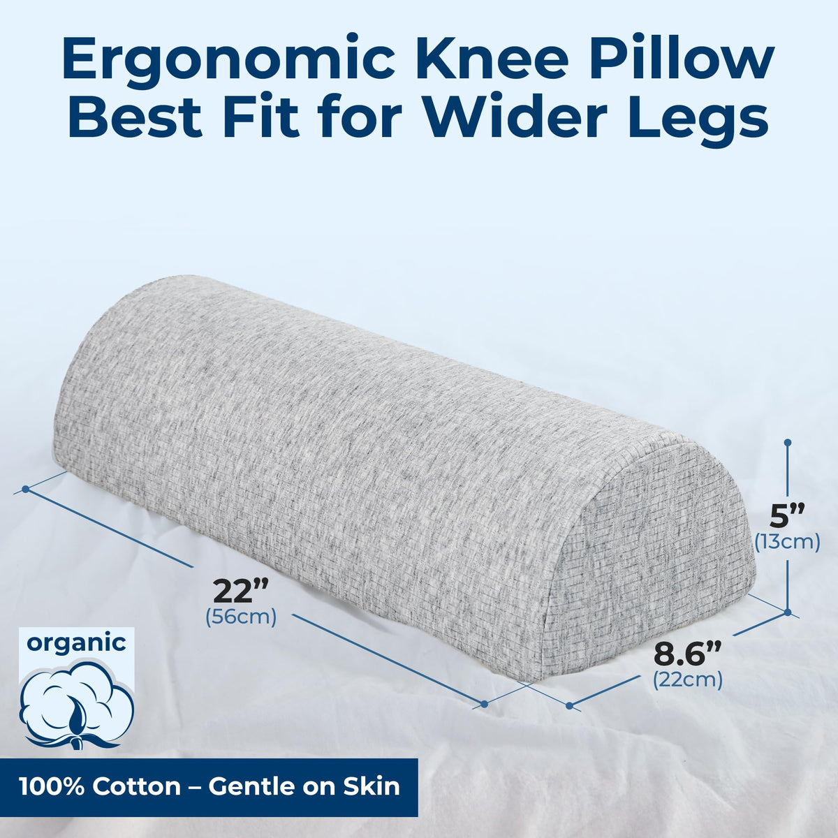 5 STARS UNITED removable washable cover keeps nightly use clean and fresh.