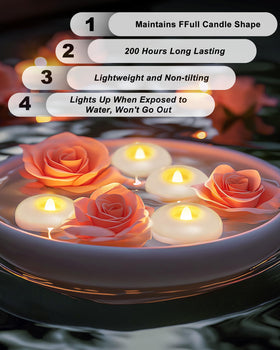 5plots 3-inch white candles deliver elegant wedding centerpiece lighting.