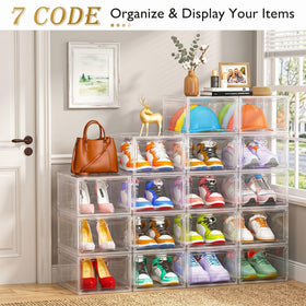 7 code magnetic front door close-up highlights easy access and clean lines.