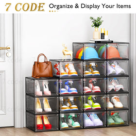 7-code multi-use organizer for hats, clothes and small items.