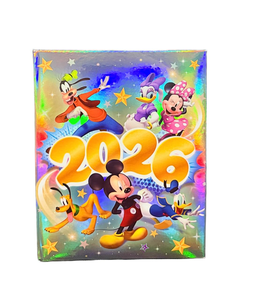 7STAR Mouse and Friends 2026 photo album cover with colorful design for family memories.