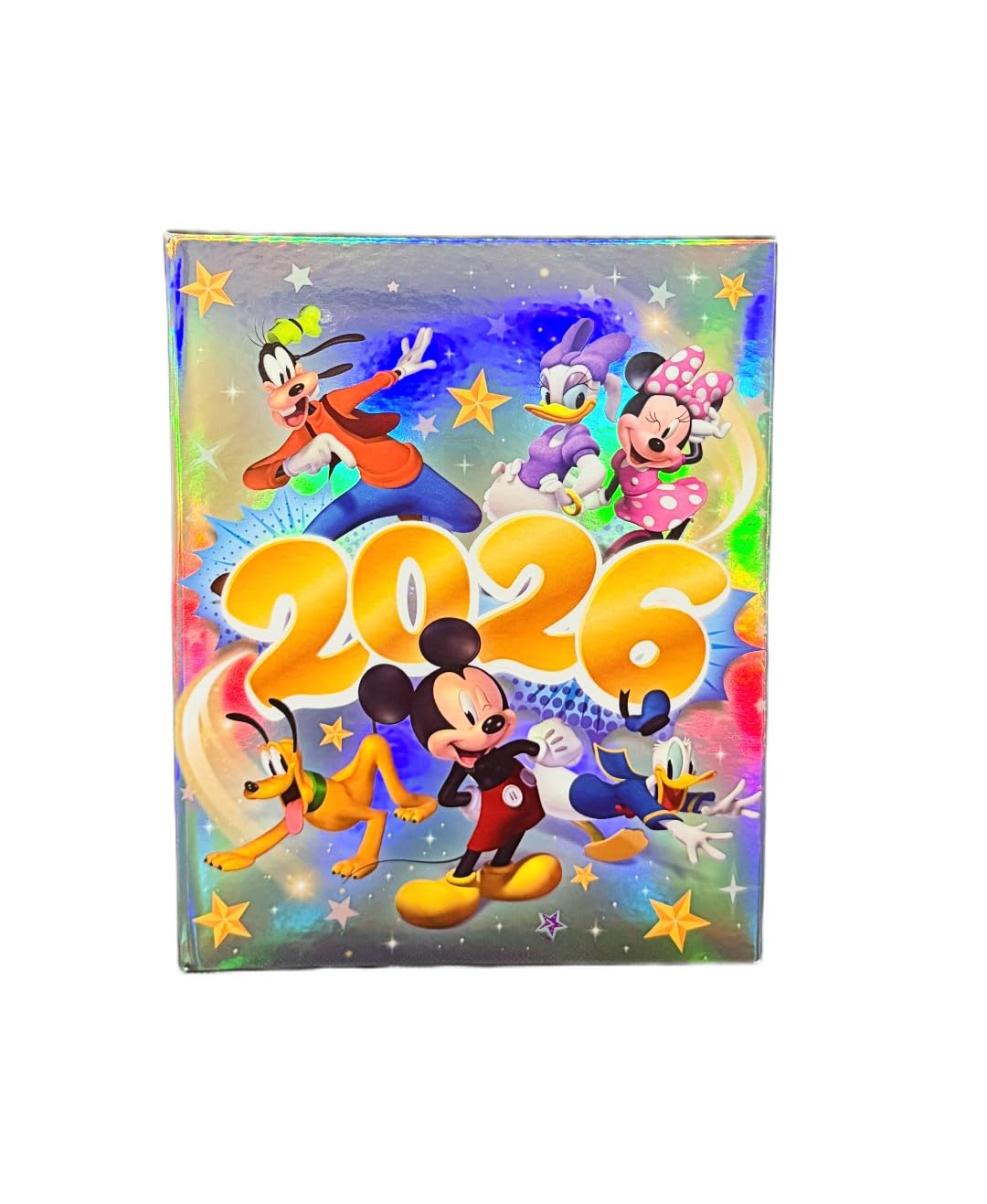 7STAR Mouse and Friends 2026 pocket-open interior for quick photo insertion.