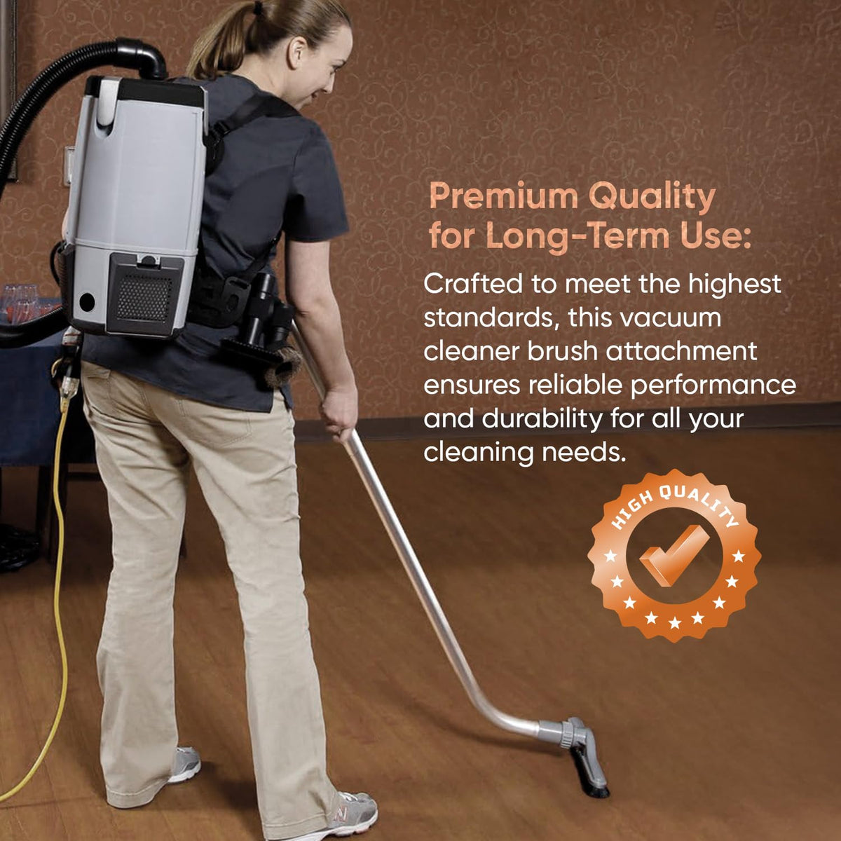 848 Store lightweight design reduces fatigue during long cleaning shifts.