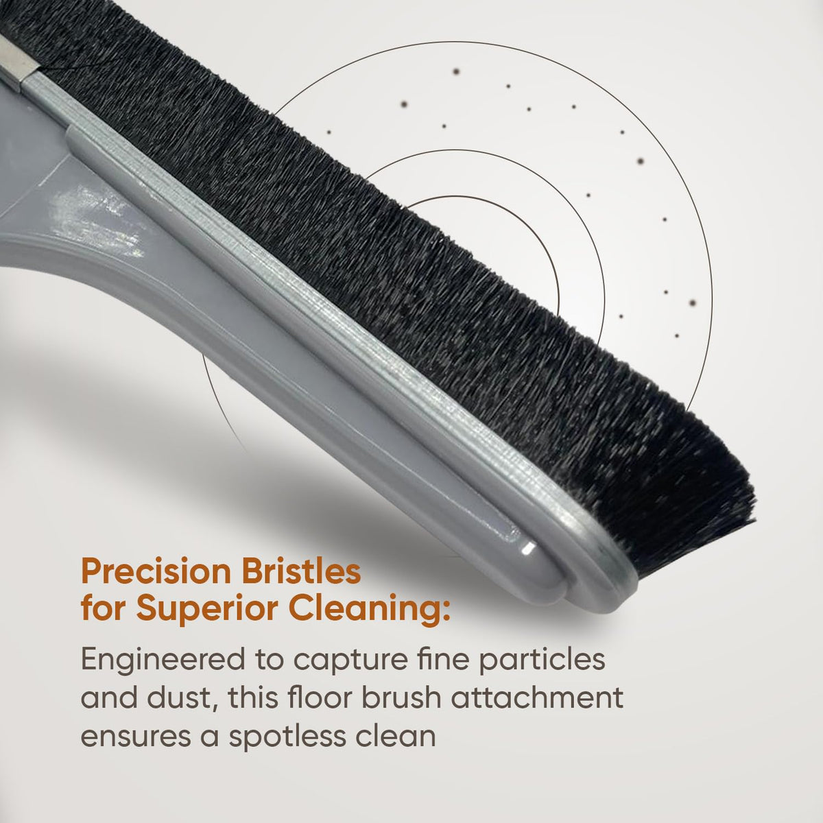 848 Store floor tool for Shoulder Vac Pro enhances reach in tight spaces.