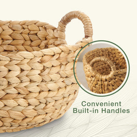 84ECO sustainable craftsmanship wicker baskets crafted from natural materials