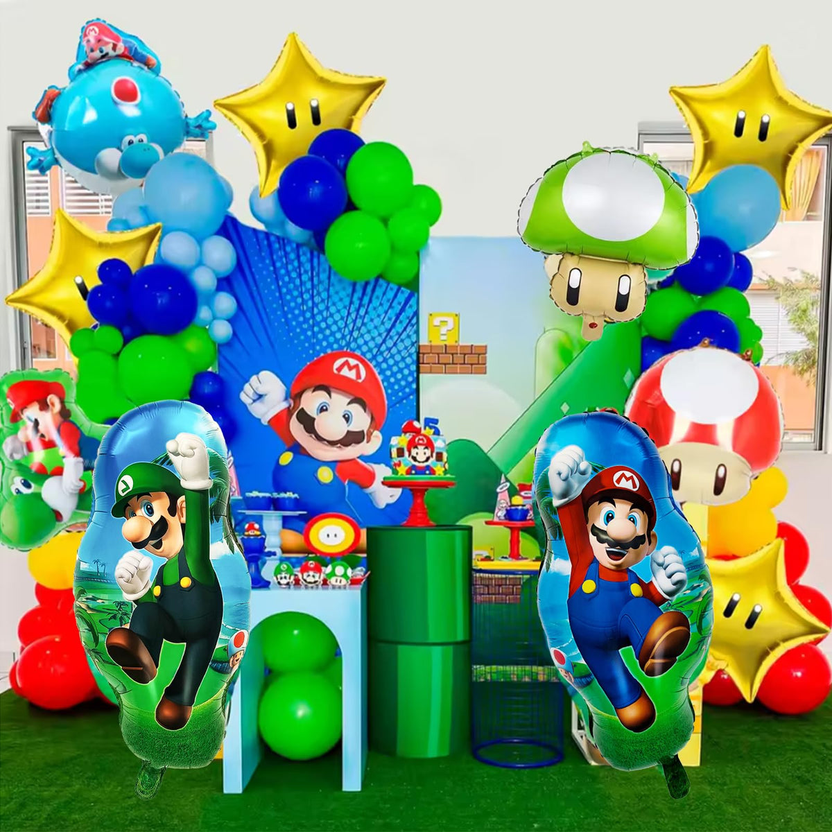 88xiaoyun Birthday party decor balloons kit enhances table and room ambience