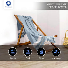 9Threads travel-ready towel is lightweight and easy to pack