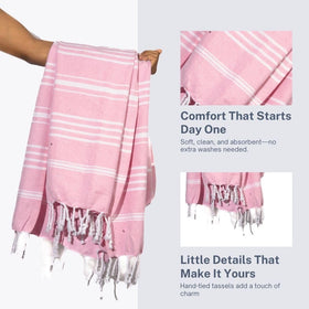 9Threads easy-care towel suitable for daily gym and travel use