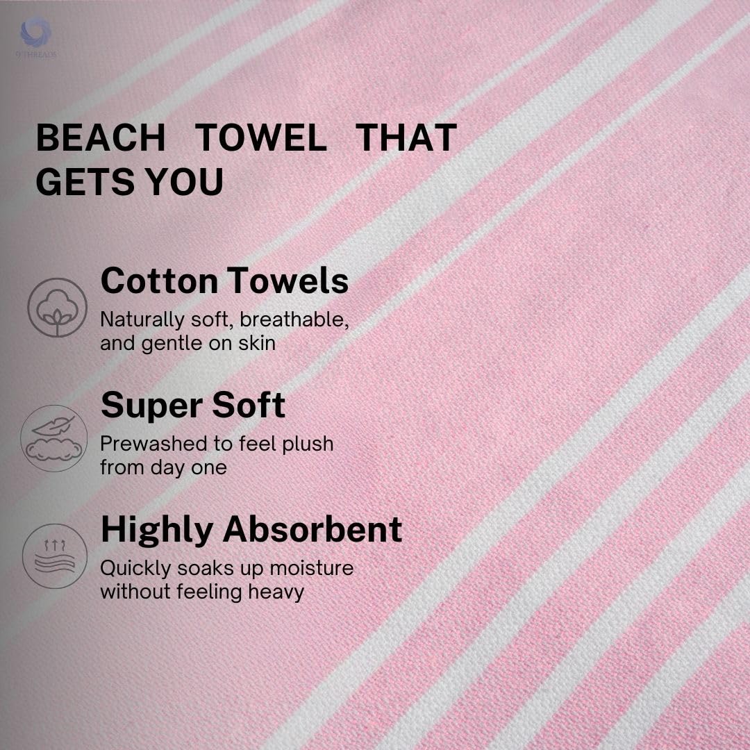 9Threads ultra-absorbent travel towel remains lightweight in bag