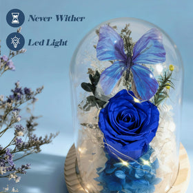 Romantic gift idea: preserved rose dome from JIGQGY for mom or wife