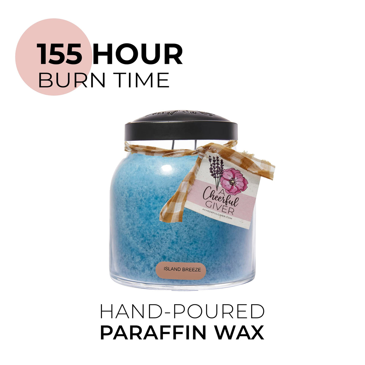 A Cheerful Giver Island Breeze scent profile with tropical notes