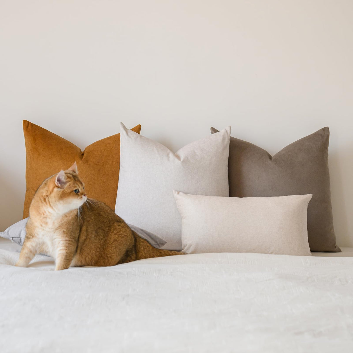 A Moment fire-resistant pillow cover for added safety