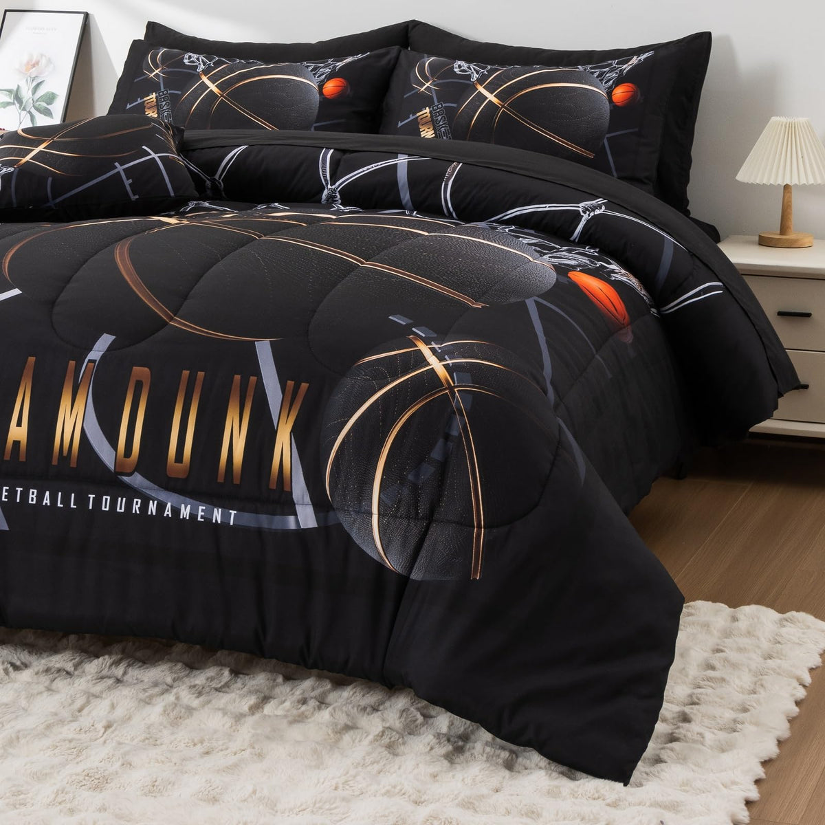 A Nice Night cushion cover adds finishing touch with durable style.