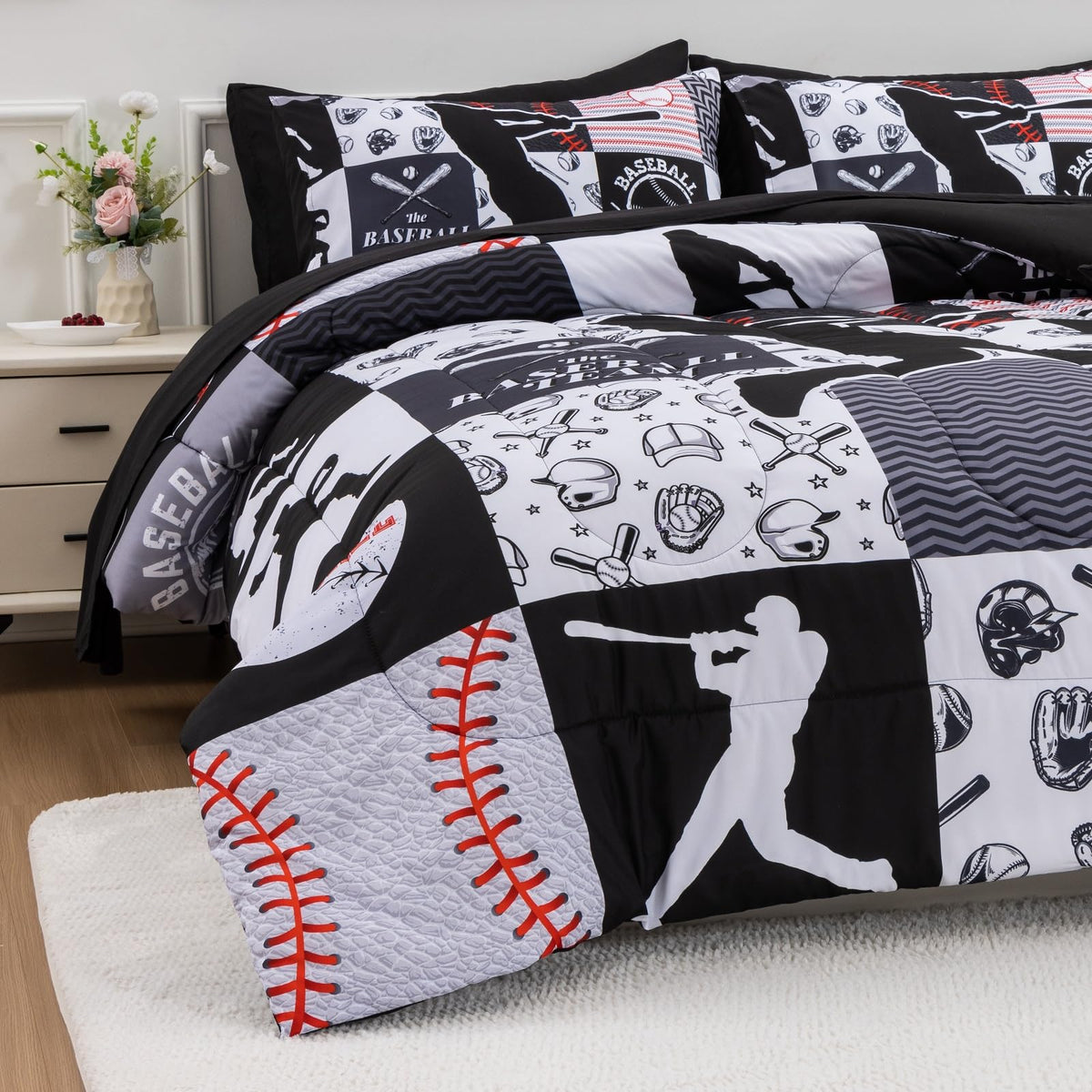 A Nice Night microfiber fabric delivers ultra-soft, breathable comfort.