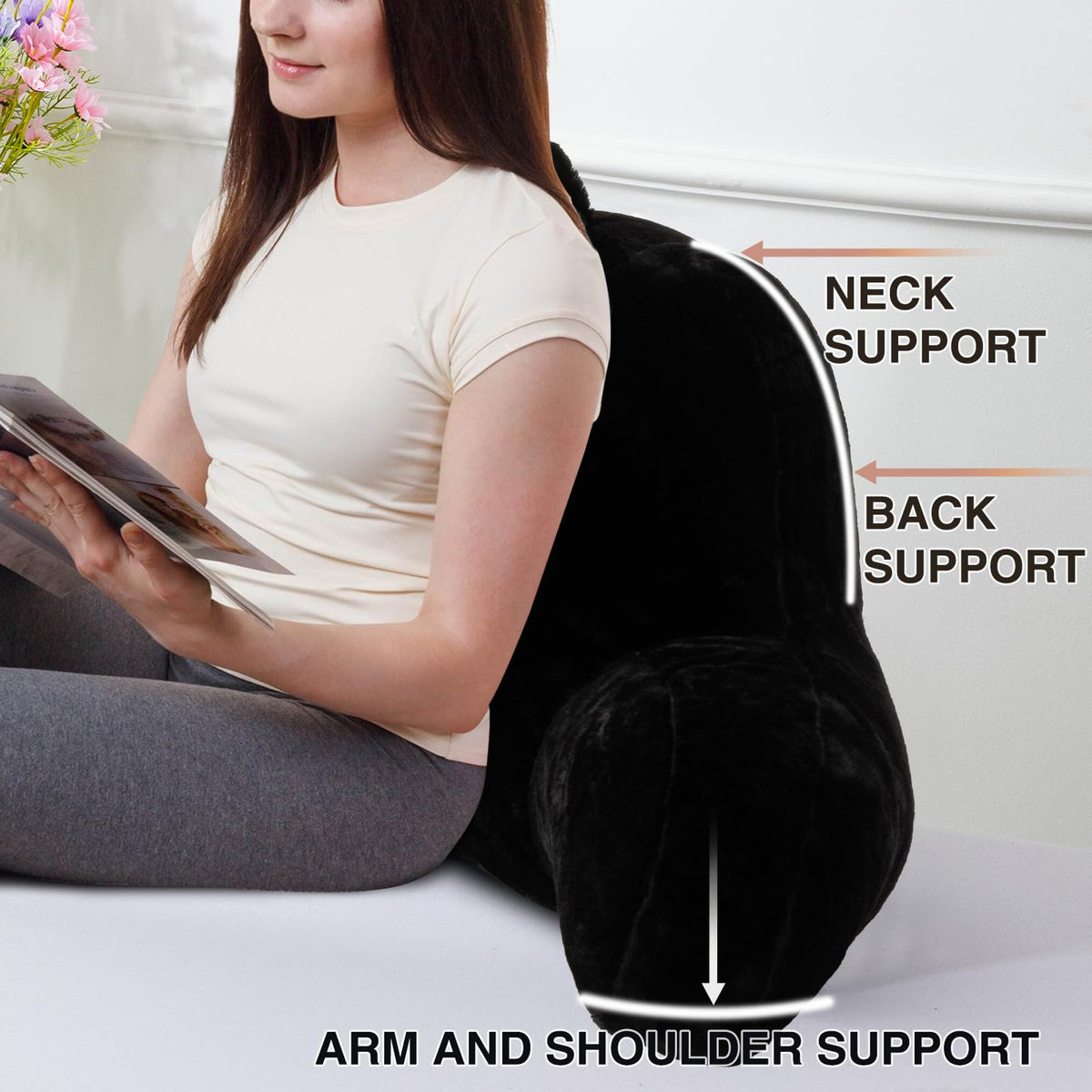 A Nice Night sofa lounge setup demonstrates versatile back support