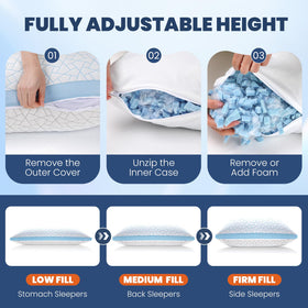 A-Pce cooling cover closeup illustrates breathable fabric for temperature regulation.