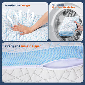 A-Pce durable washable cover image shows simple care and freshness.