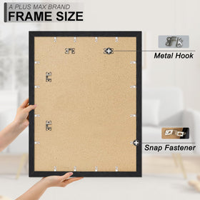 A PLUS MAX 24x30 frame packaging showcases ready-to-hang presentation.