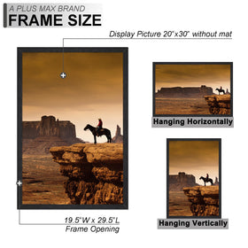 A PLUS MAX frame side profile shows slim, lightweight design.