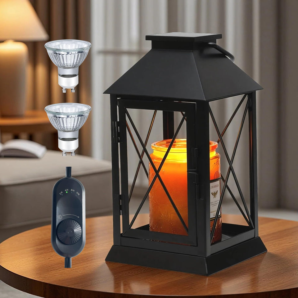 Aaffkaa Candle Warmer Lamp in hanging design adds warm ambiance safely