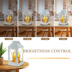 Aaffkaa Candle Warmer Lamp, side view with accessible controls and sleek design.